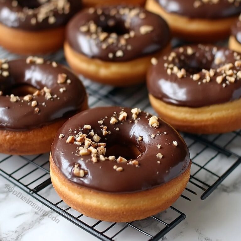 Healthy Chocolate Protein Donuts Recipe