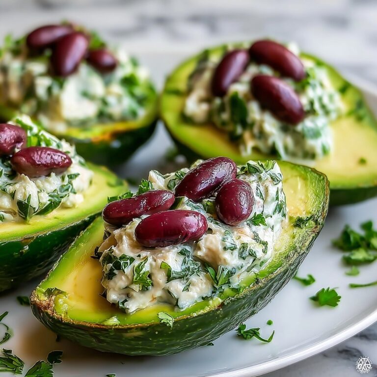 Mediterranean Tuna Salad Avocados Recipe