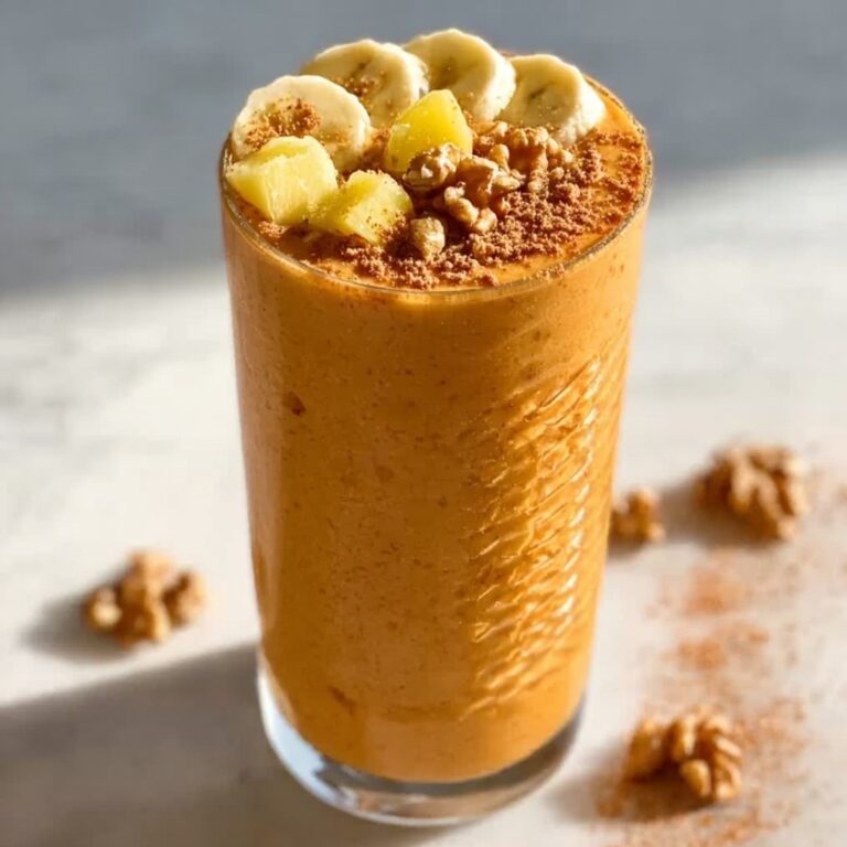 Turmeric Morning Glory Smoothie Recipe