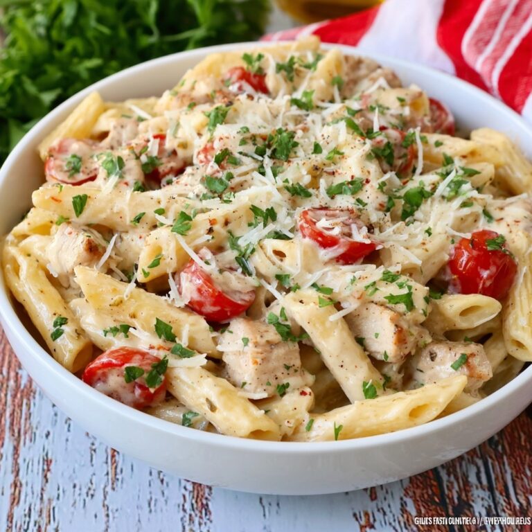 Baked Boursin Cajun Chicken Pasta Recipe