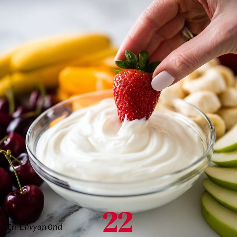Easy Fruit Dip Recipe