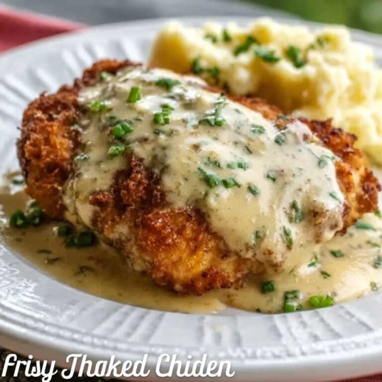Chicken Fried Steak with Creamy Gravy Recipe