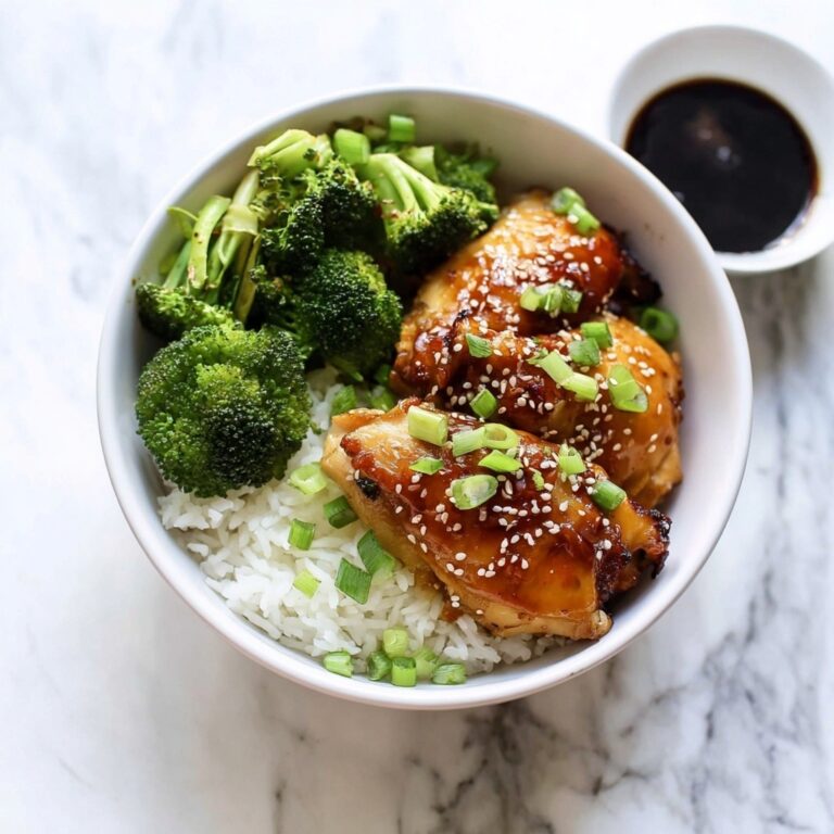 Soy Ginger Chicken Thighs Recipe