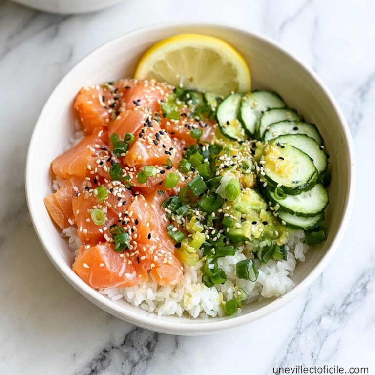Quick Miso Soy Salmon Sashimi Bowl You’ll Crave Every Week Recipe