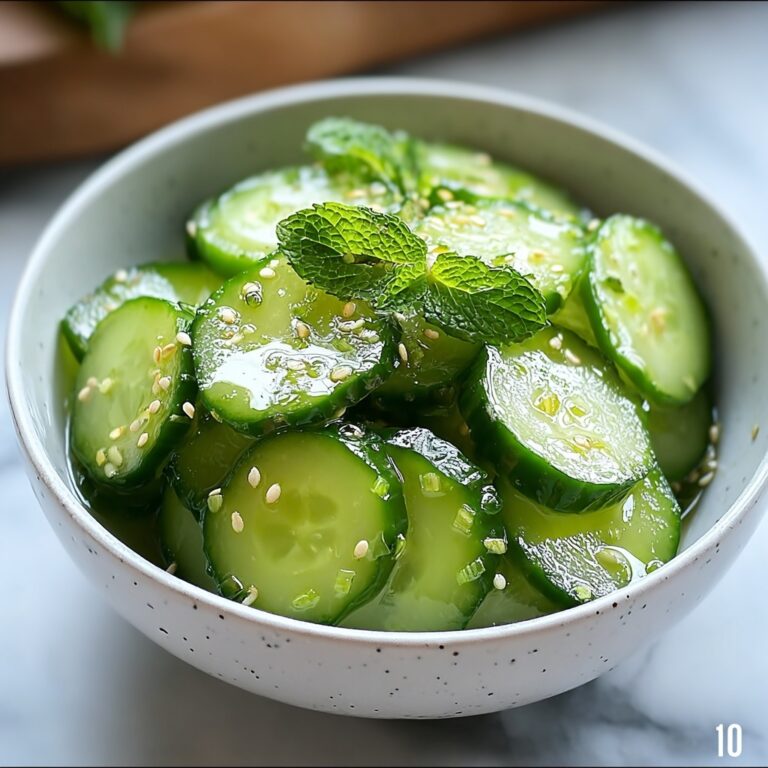 Honey Lime Cucumber Salad Recipe