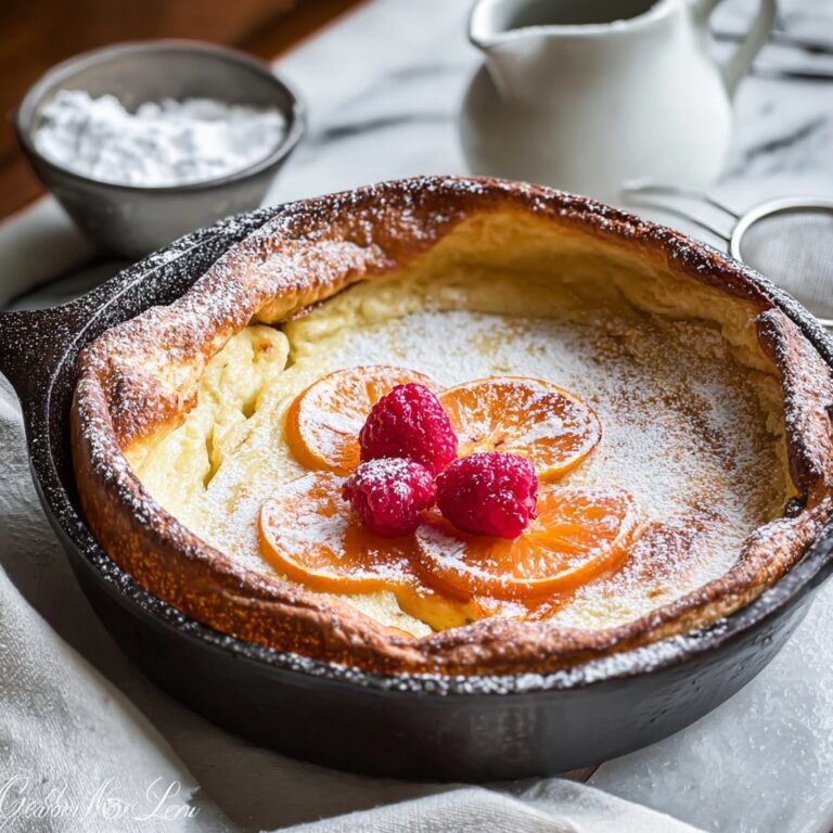 Yuzu Orange Dutch Baby: An Amazing Ultimate Recipe