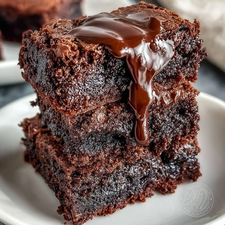 Black Sesame Marble Brownies Recipe