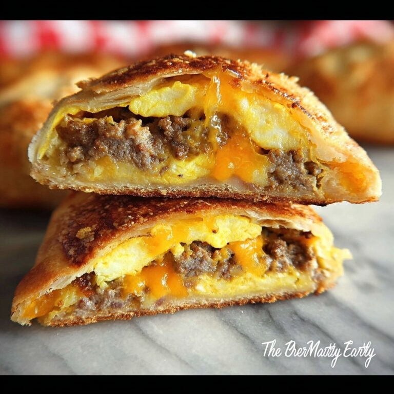 Breakfast Sausage and Egg Stromboli Recipe