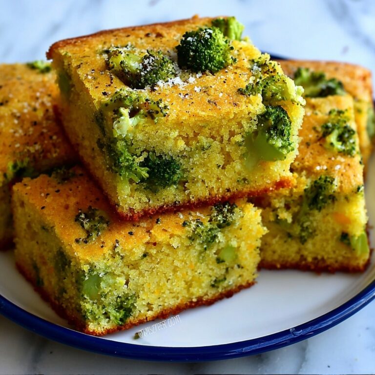 Savory Jiffy Cornbread with Broccoli and Cheddar Recipe