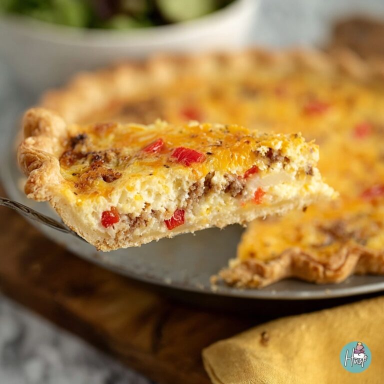 Bacon and Pimento Cheese Quiche Recipe