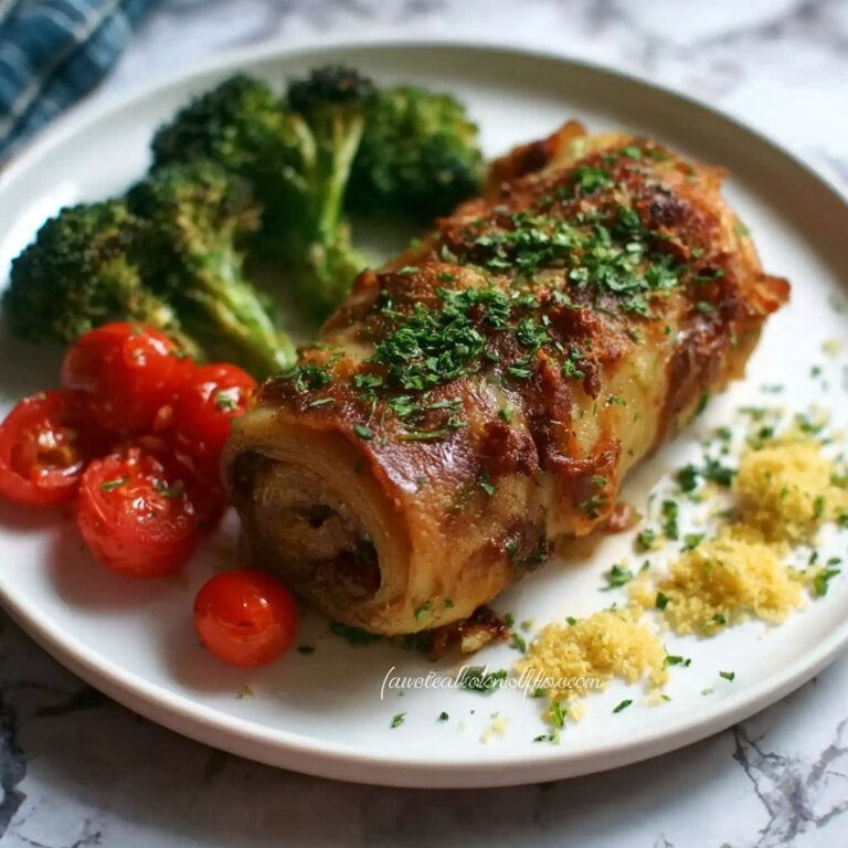 Leftover Chicken Lasagna Rolls with Marinara and Mozzarella Recipe