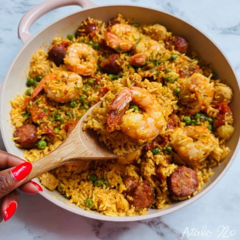 Authentic Cajun Jambalaya with Shrimp, Chicken, and Sausage Recipe