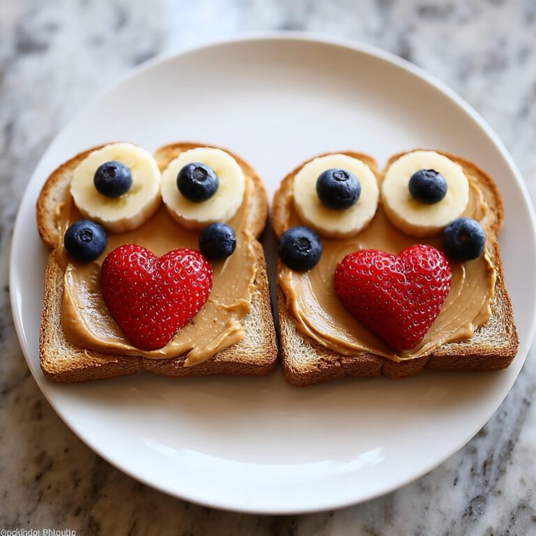 Fruity Teddy Bear Toasts Recipe
