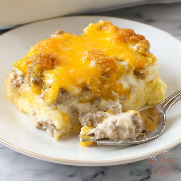 Biscuits and Gravy Casserole Recipe