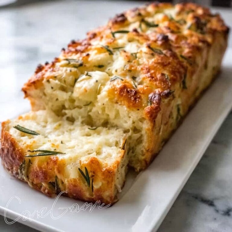 Rosemary Garlic Pull Apart Bread Recipe