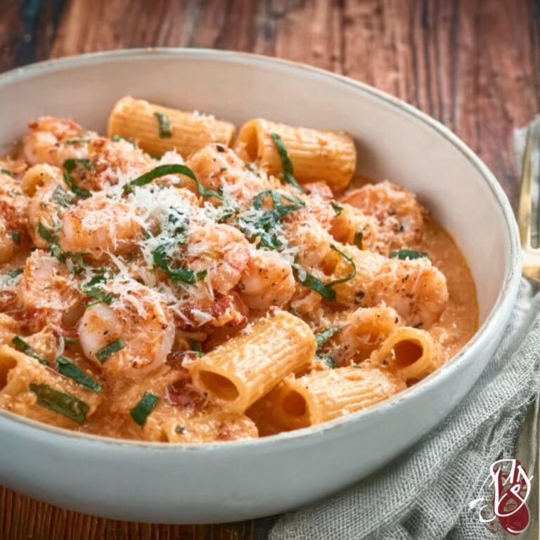 Creamy Cajun Prawn Pasta Recipe