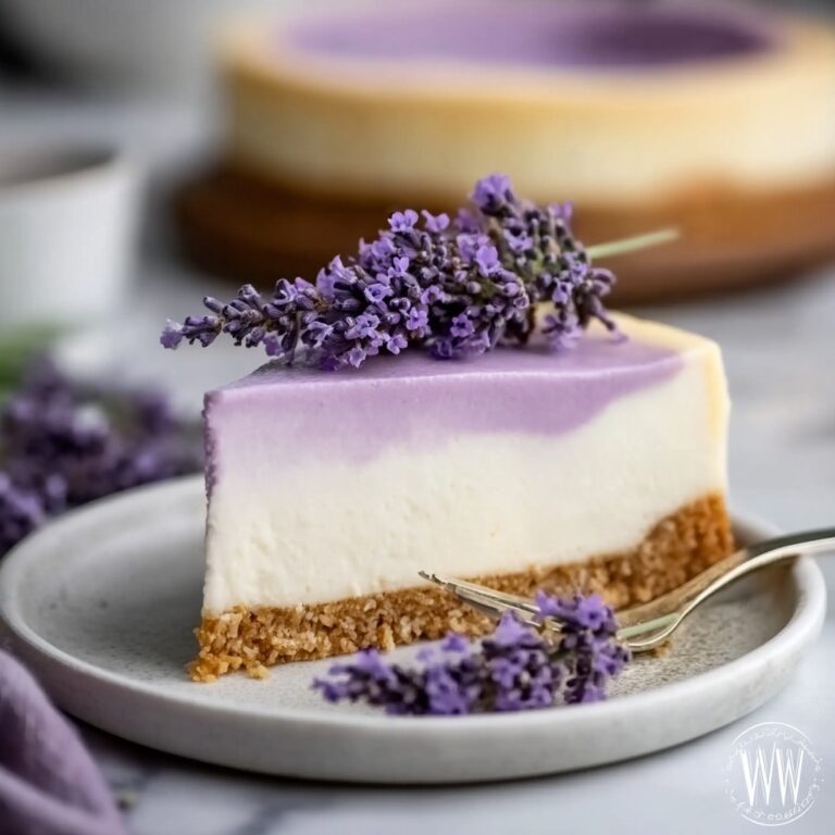 Honey Lavender Cheesecake Recipe