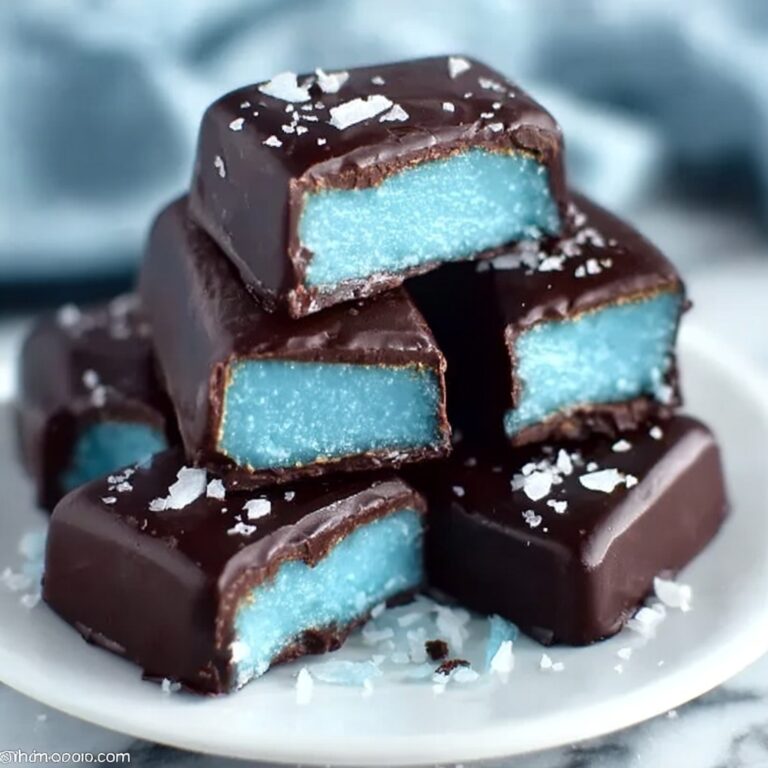 Blue Spirulina Bounty Bars Recipe