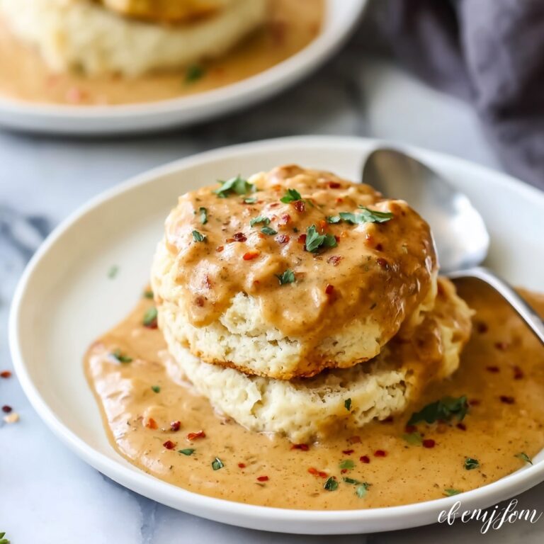 Biscuits and Chorizo Gravy: A Comforting Breakfast Twist Recipe