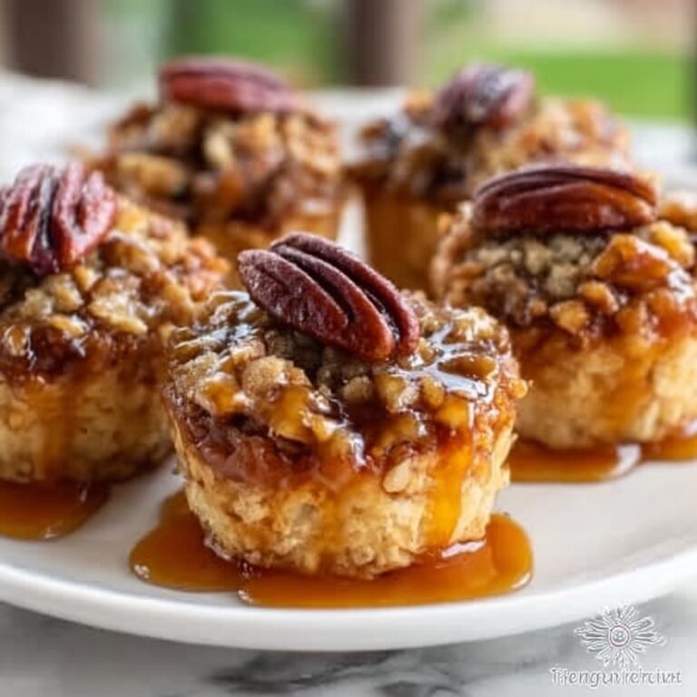 Sweet & Crunchy Pecan Caramel Baklava Cups Recipe