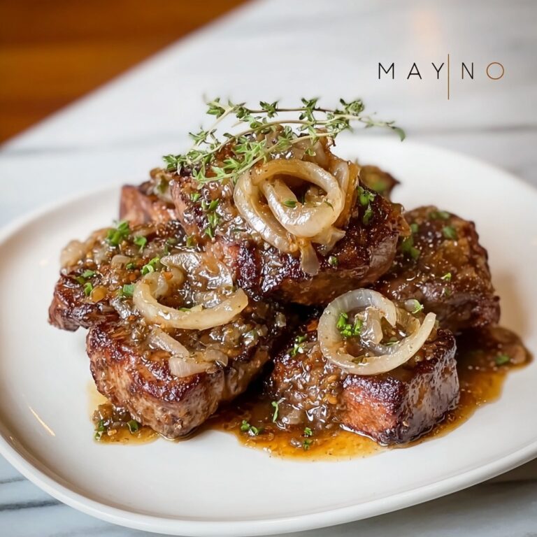 Bourbon-Soaked Liver & Onions Recipe
