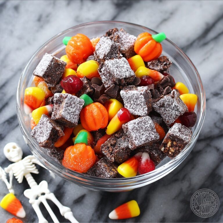 Halloween Muddy Buddies Recipe