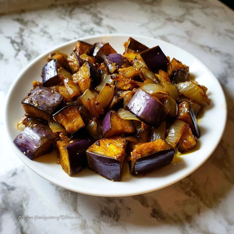 Eggplant Onion Boil Recipe