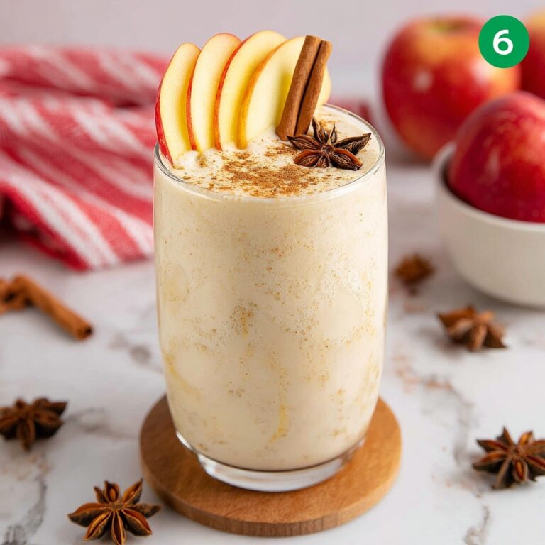Apple Cider Float with Vanilla Ice Cream and Spiced Garnishes Recipe