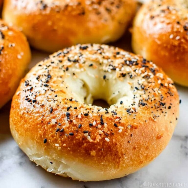 3 Ingredient Air Fryer Bagels Recipe