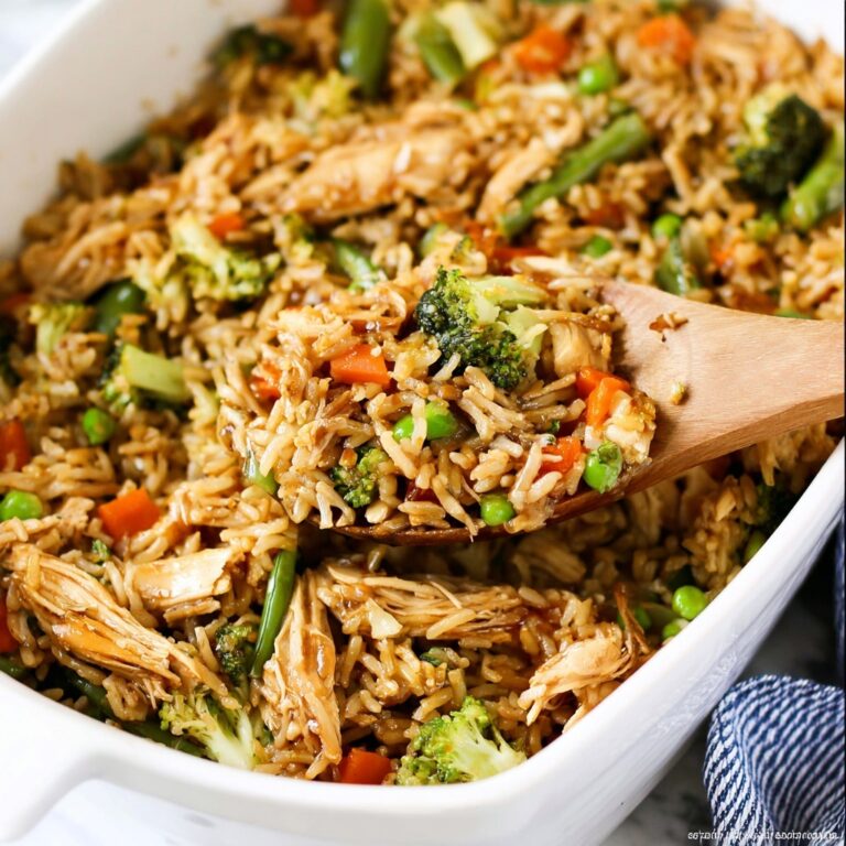 Teriyaki Chicken Casserole Recipe