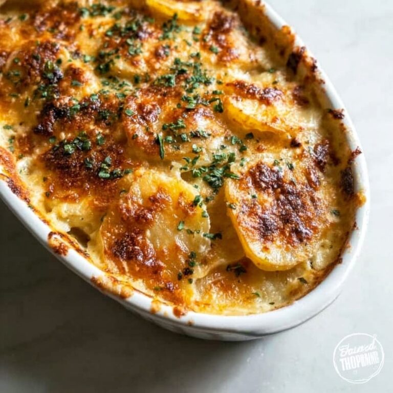 Dad’s Creamy & Cheesy Au Gratin Potatoes Recipe