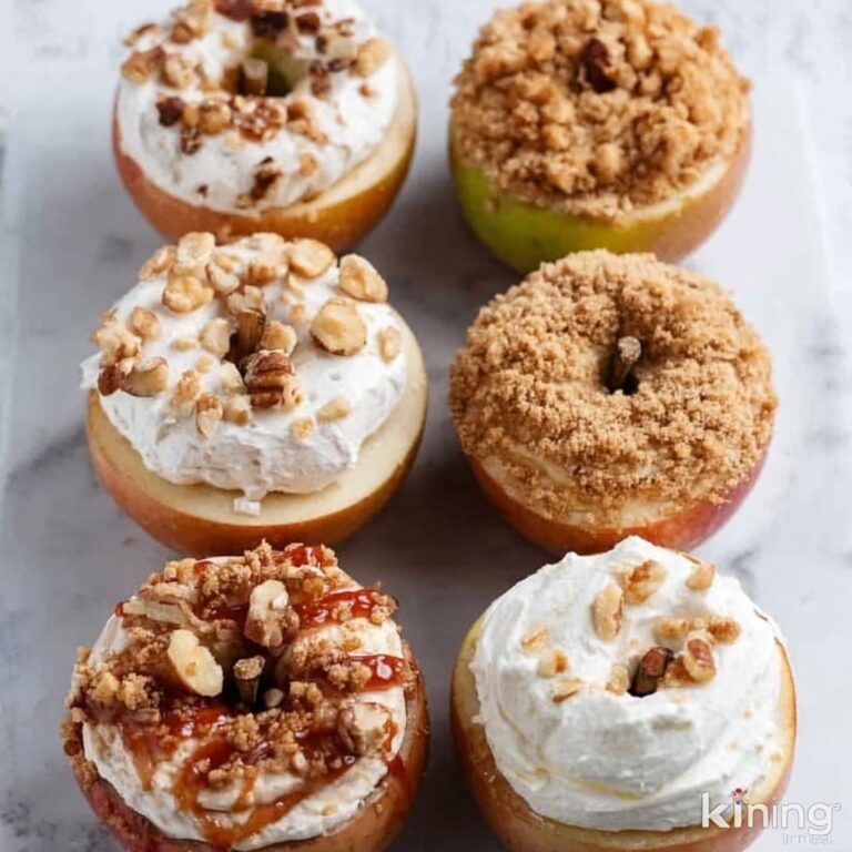 Easy Vegan Apple Ring Sandwiches Recipe