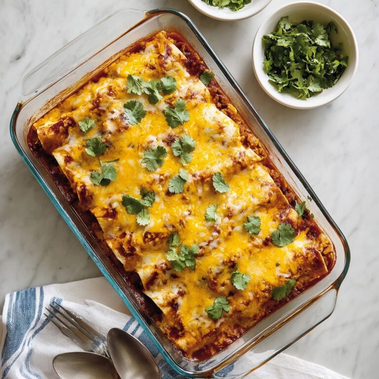 Beef Enchilada Casserole Recipe