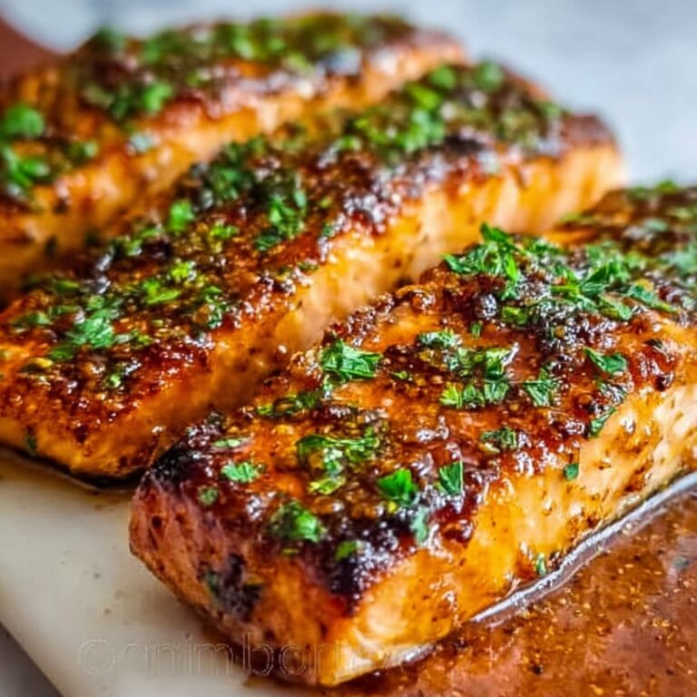 Sweet and Savory Baked Salmon with Brown Sugar and Soy Glaze Recipe