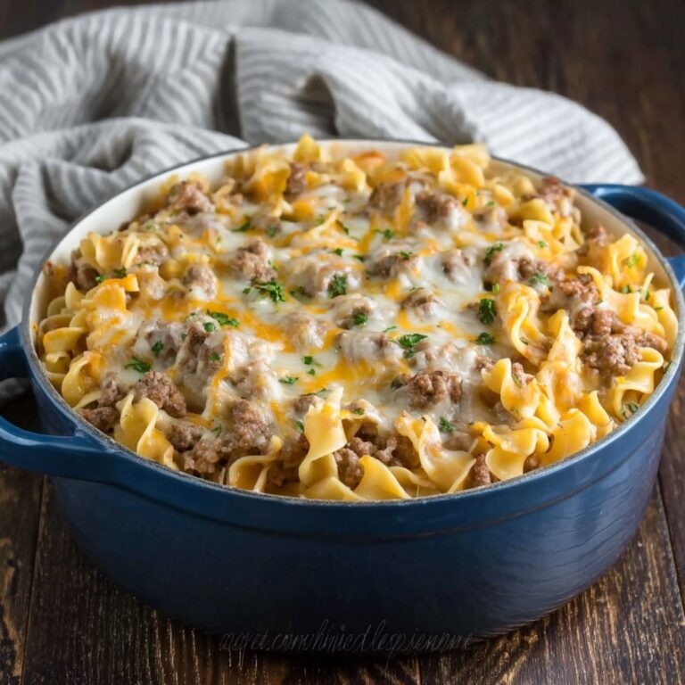 Sour Cream Beef Noodle Casserole Recipe