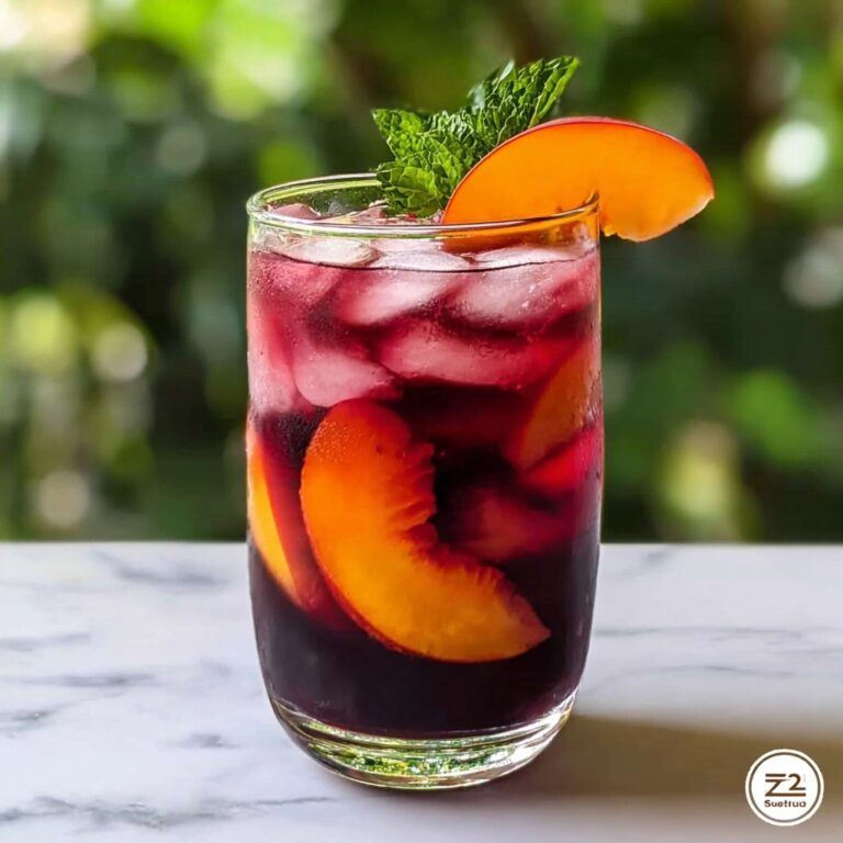 Peach Hibiscus Sunset Tea: Your Refreshing Summer Sip Recipe