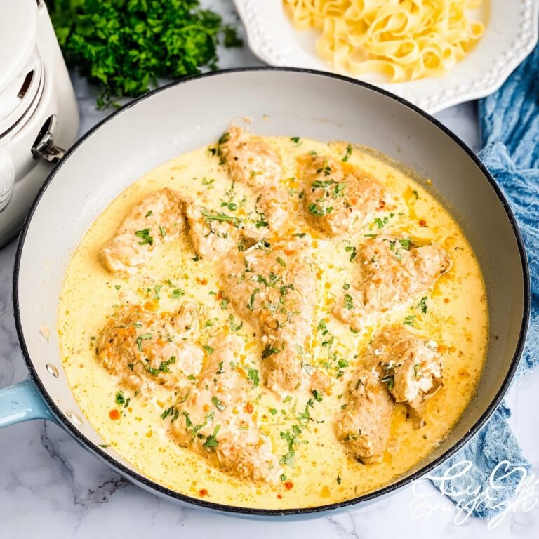 Creamy Lemon Chicken (25-Minute Dinner) Recipe