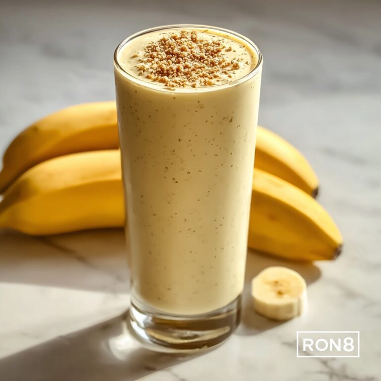 Banana Chamomile Tea Smoothie for a Soothing Boost Recipe