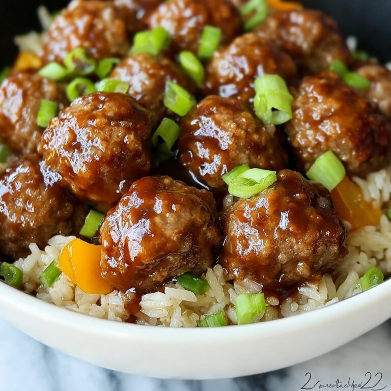 Sweet And Sour Meatballs: Juicy Comfort Food Delight Recipe