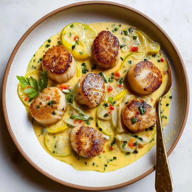 Savory Tuscan Butter Scallops Ready in Just 25 Minutes Recipe