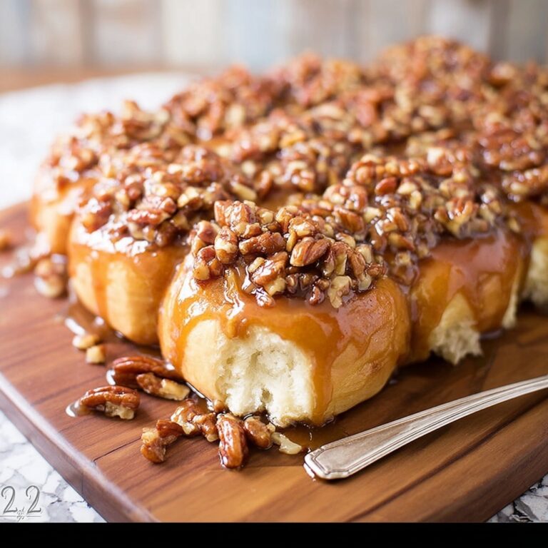 Shortcut Caramel Pecan Cinnamon Rolls Recipe
