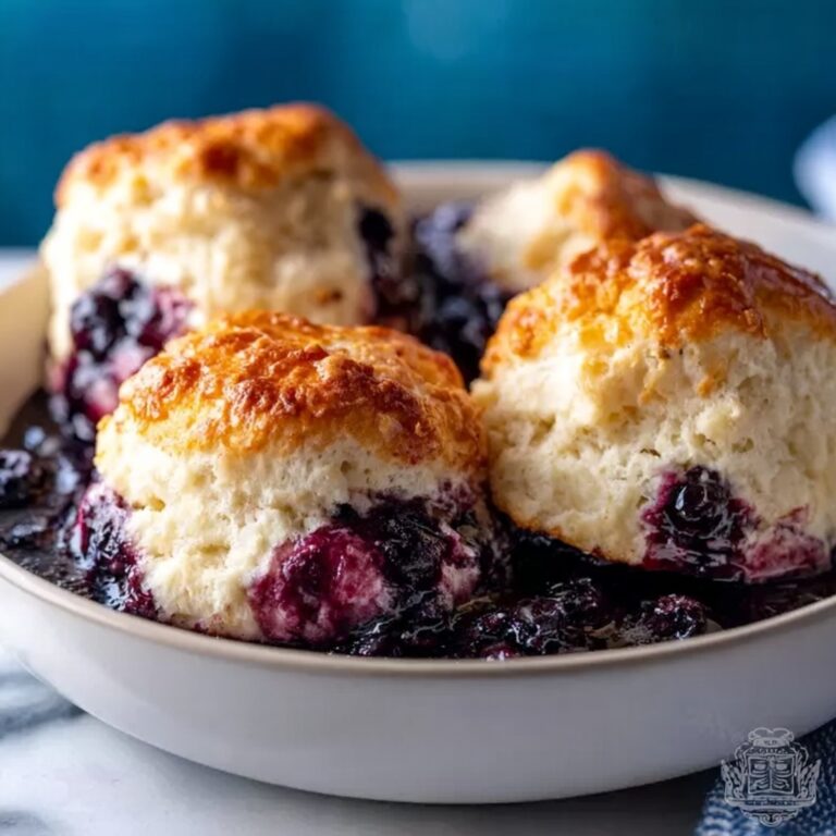 Blueberry Butter Swim Biscuits Recipe