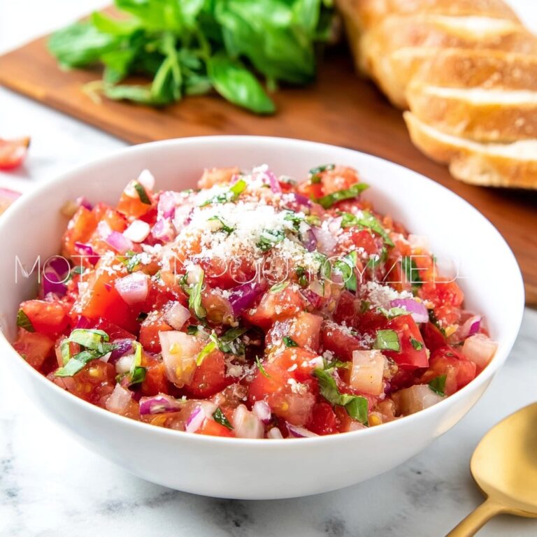 Tomato Basil Bruschetta Recipe
