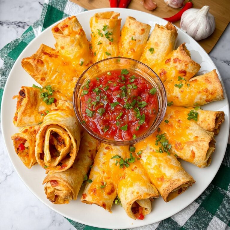 Blooming Chicken Quesadilla Ring Recipe