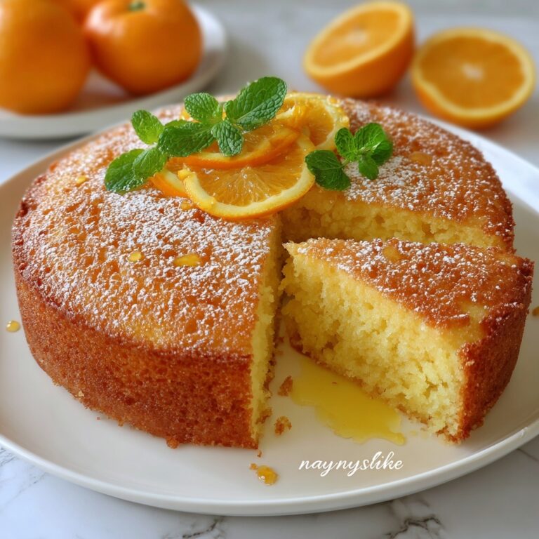 Whole Orange Cake Recipe