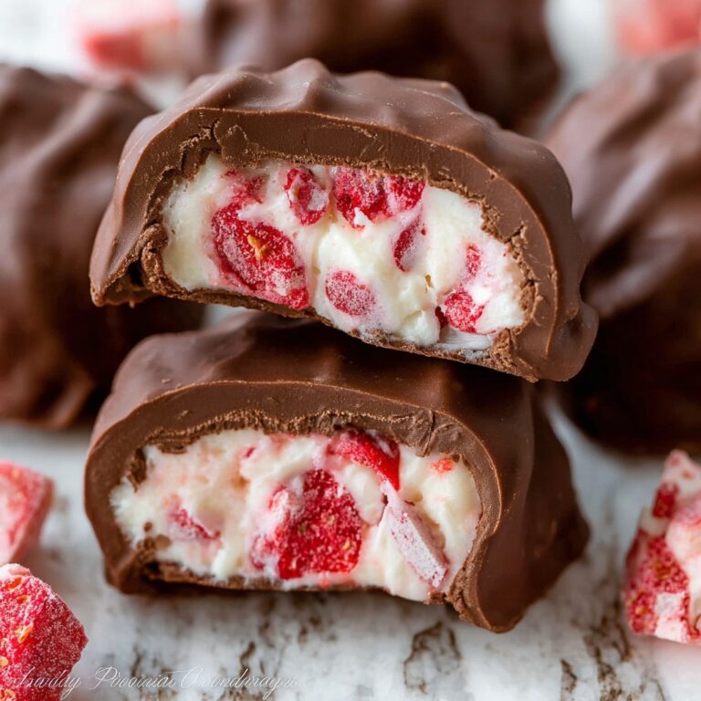 Healthy Chocolate Strawberry Yogurt Clusters Recipe