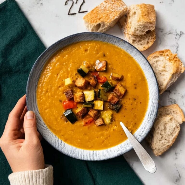 Roasted Vegetable Soup Recipe
