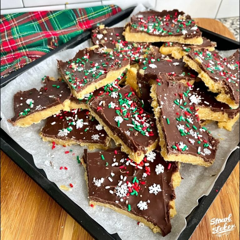 Christmas Crack (Cracker Toffee) Recipe