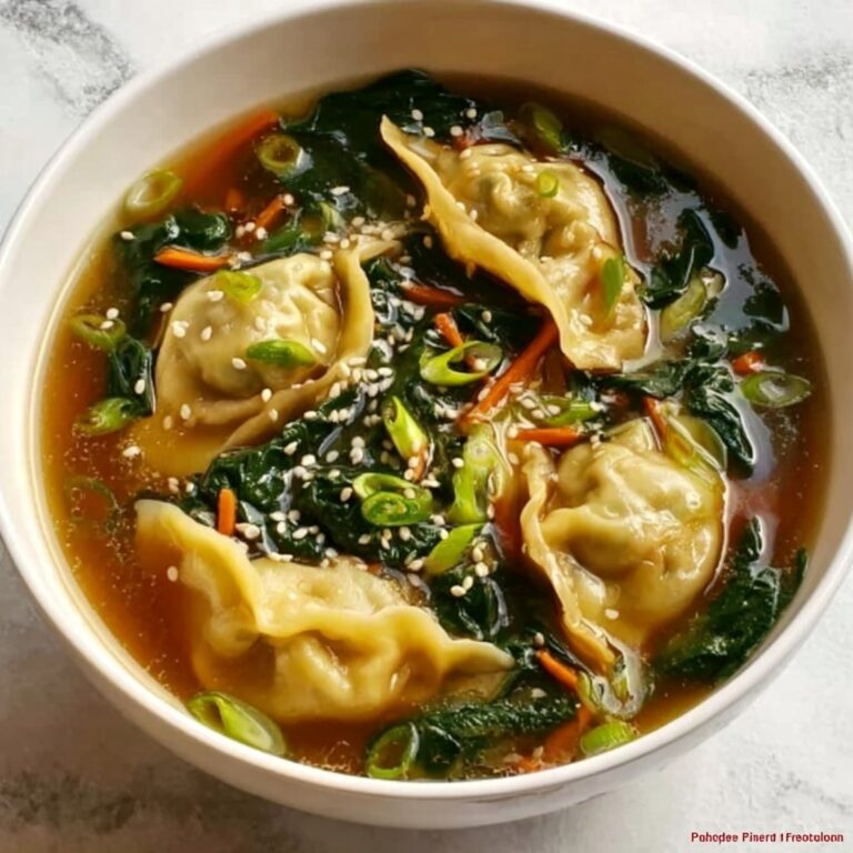 Comforting Beef Potsticker Soup: A Warm and Flavorful Bowl Recipe