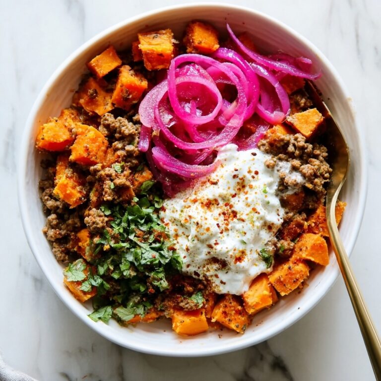Street Corn Beef and Sweet Potato Bowls Recipe